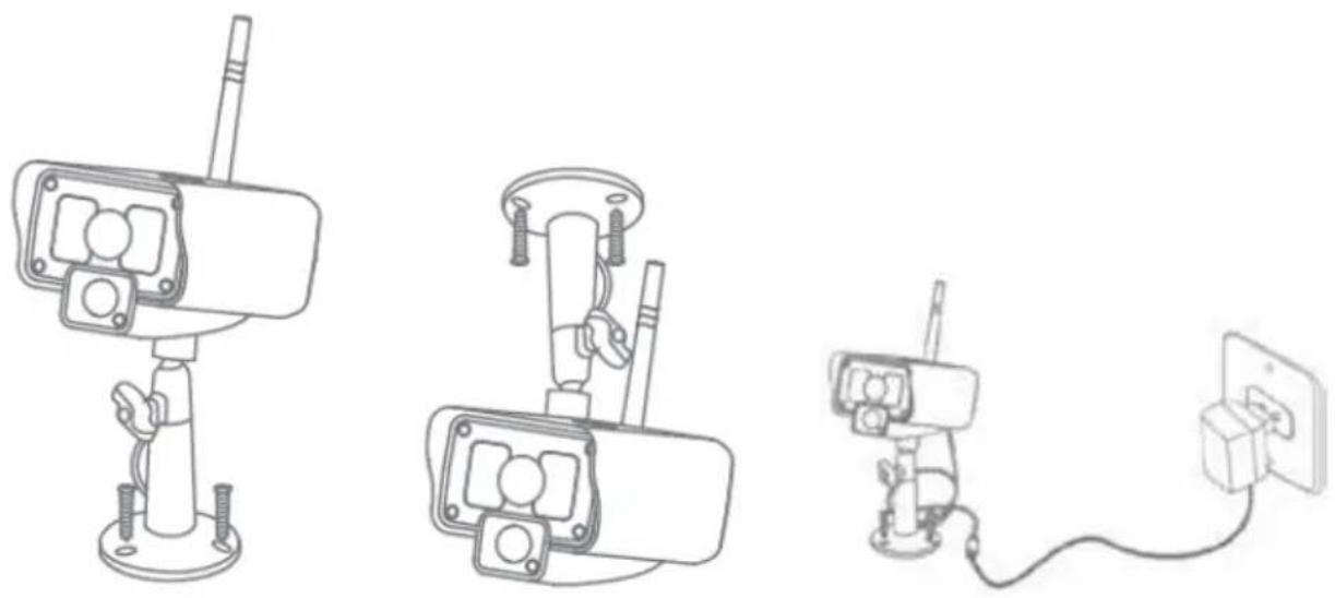 NEDIS CSWL1C20CBK - Instruetiones de instalacion: - 1