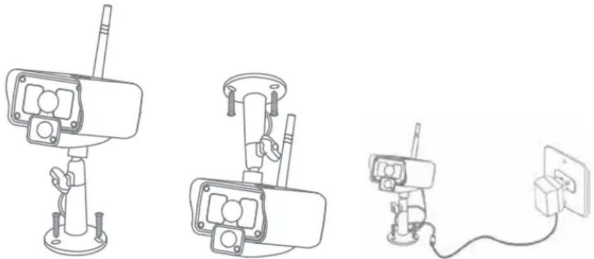 NEDIS CSWL1C20CBK - Instruções de instalação: - 1