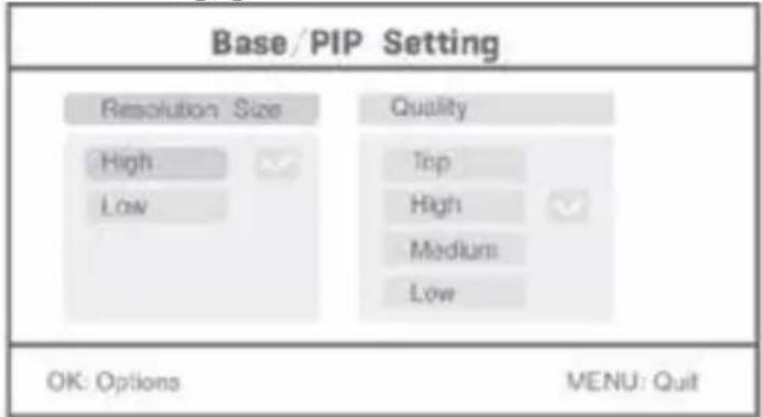 NEDIS CSWL120CBK - PIP-instelling: - 1