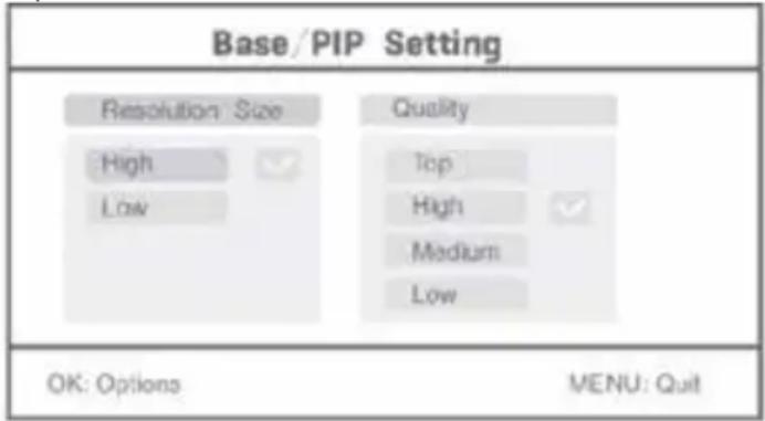 NEDIS CSWL120CBK - PIP setting (Púθμιση PIP): - 1