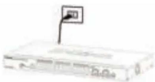 D-LINK DGS1510 - 步骤3 插上AC电源线 - 1
