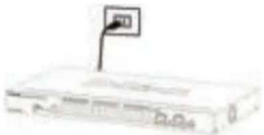 D-LINK DGS1510 - Schritt 3 – An die Stromversorgung anschließen - 1