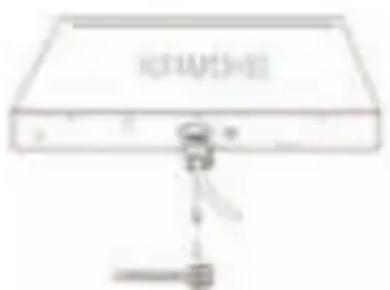 D-LINK DGS1510 - Installation de l'attache du cordon d'alimentation - 3