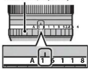 FUJIFILM Fujinon XF90mm F2 R LM WR - Pierscien przystony - 1