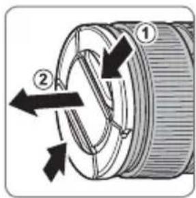 FUJIFILM Fujinon XF90mm F2 R LM WR - 取下盖子 - 1