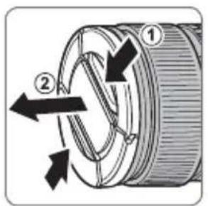 FUJIFILM Fujinon XF90mm F2 R LM WR - Removing the Caps - 1