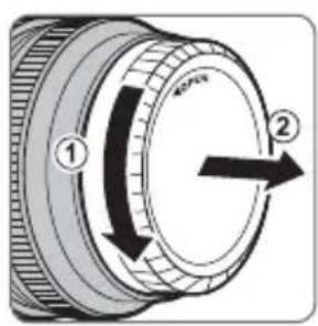 FUJIFILM Fujinon XF90mm F2 R LM WR - 取下盖子 - 2