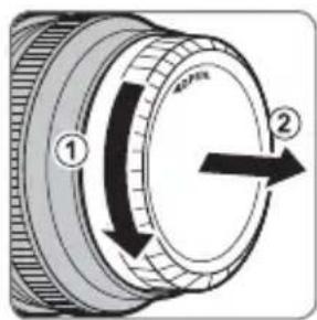 FUJIFILM Fujinon XF90mm F2 R LM WR - Removing the Caps - 2
