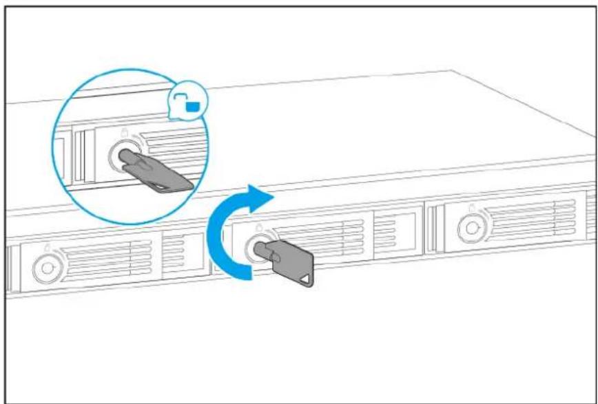QNAP TR004U - Avertissement - 1
