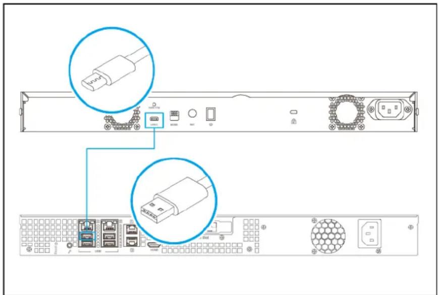 QNAP TR004U - Avertissement - 1