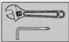 TUNTURI Competence C25 - Bouten en moeren aandraaien - 1