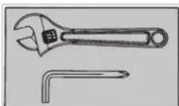 TUNTURI Endurance C85 - Fasten Nuts and Bolts - 1