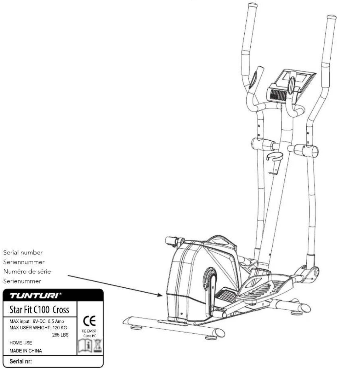 TUNTURI Star Fit C100 - 1