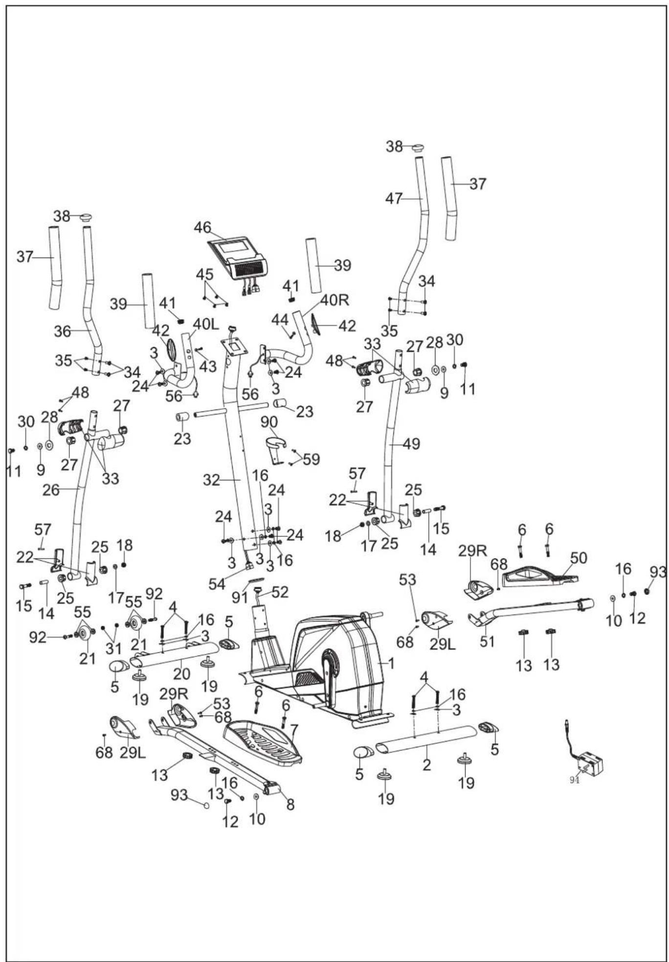 TUNTURI Star Fit C100 - Disclaimer - 1