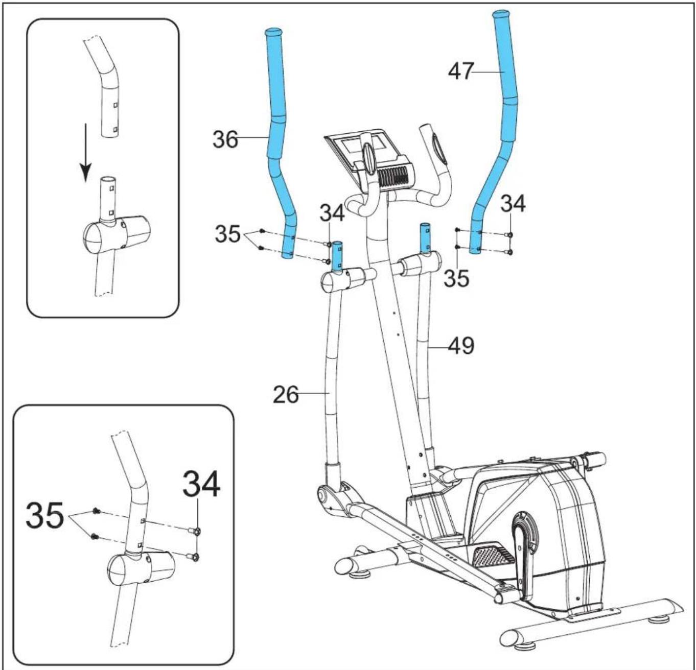 TUNTURI Star Fit C100 - D-5 - 4