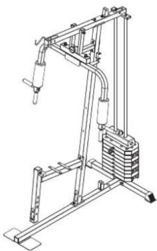 TUNTURI Home Gym HG10 - 1 - 10
