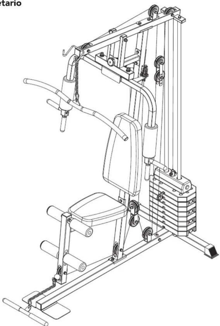 TUNTURI Home Gym HG10 - 1