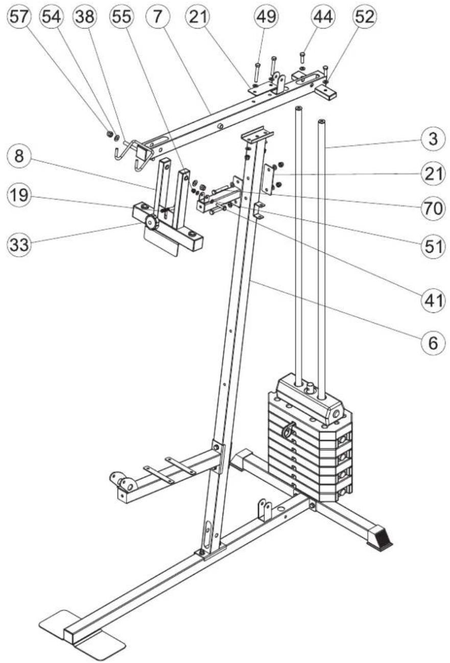 TUNTURI Home Gym HG10 - 1 - 8