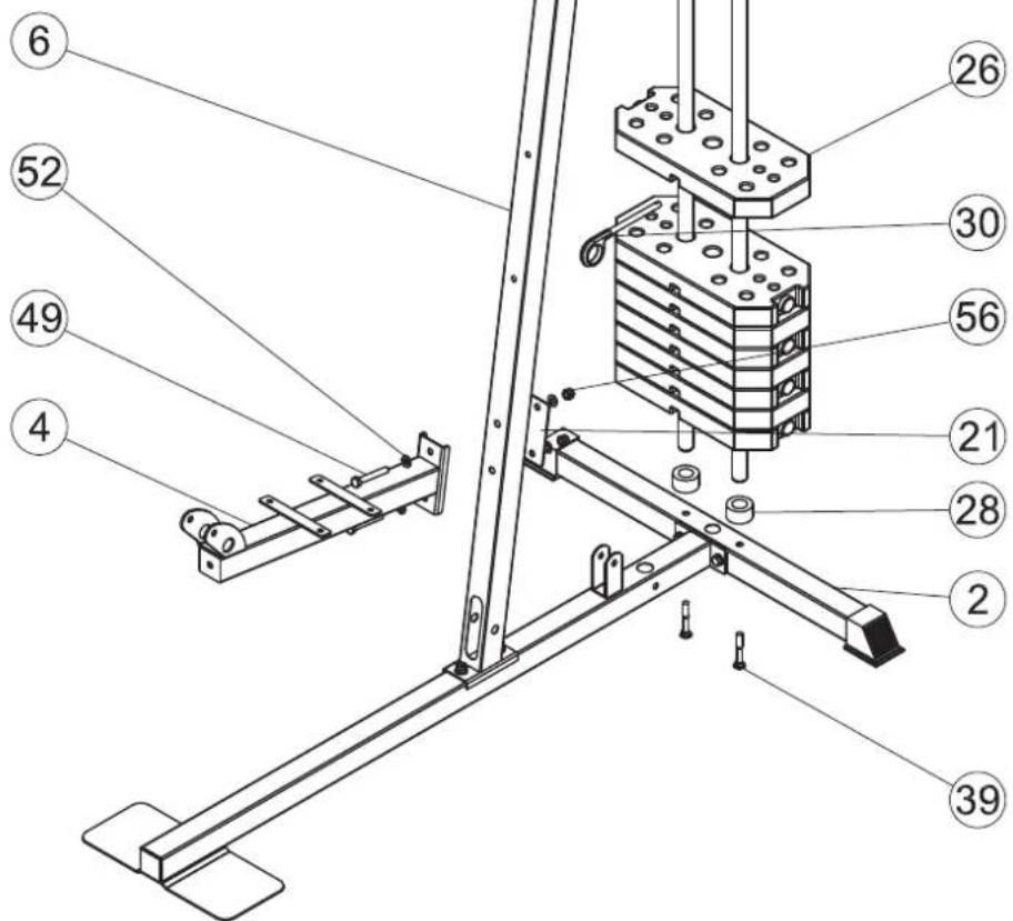 TUNTURI Home Gym HG10 - 1 - 5