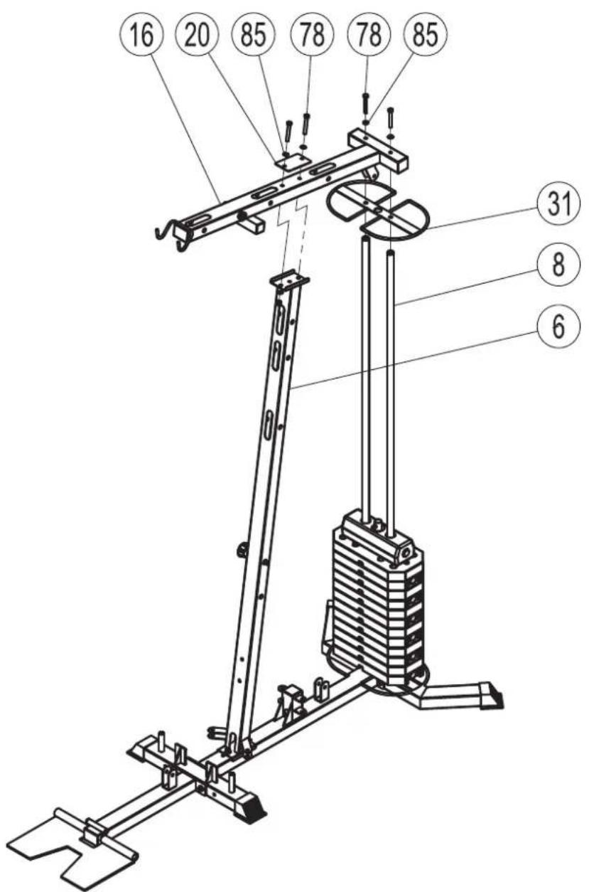 TUNTURI Home Gym HG40 - 3