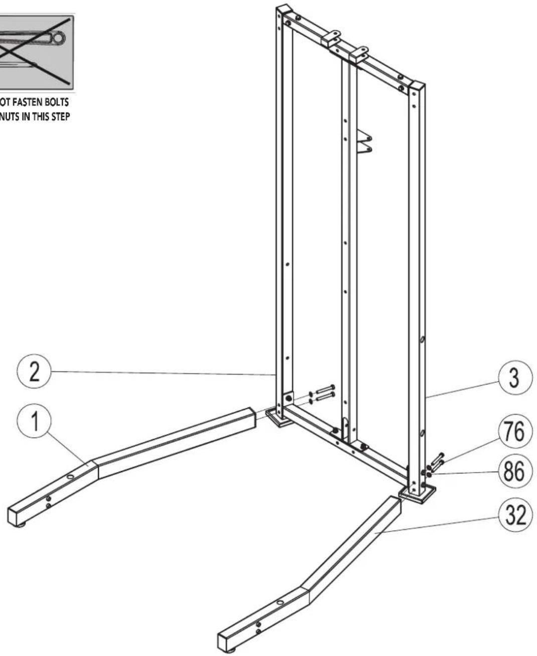 TUNTURI Full Smith SM80 - 2 - 3