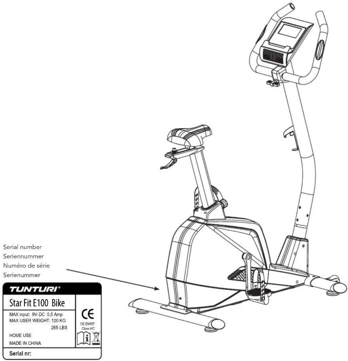 TUNTURI Star Fit E100 HR i - 1