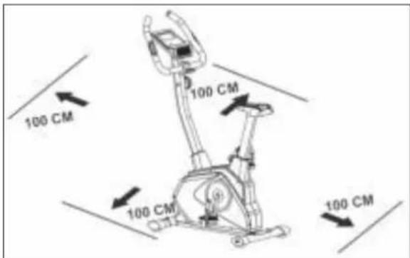 TUNTURI Cardio Fit B35 - CAUTION - 1