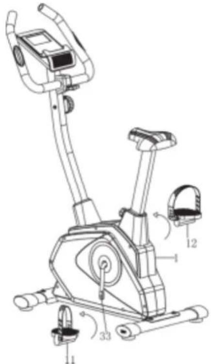 TUNTURI Cardio Fit B35 - Assembly step 5 - 1