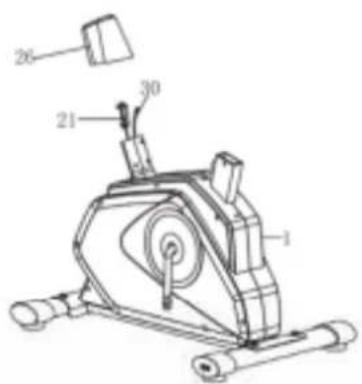 TUNTURI Cardio Fit B35 - Assemblage - Étape 2 - 2