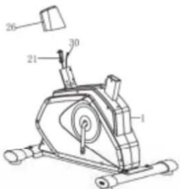 TUNTURI Cardio Fit B35 - Assemblage stap 2 - 2