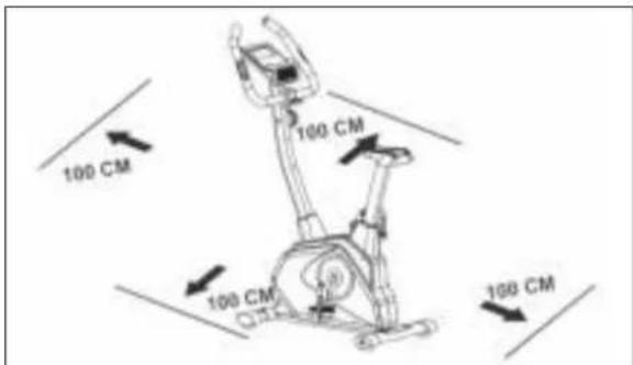 TUNTURI Cardio Fit B35 - Voorzichtig - 1