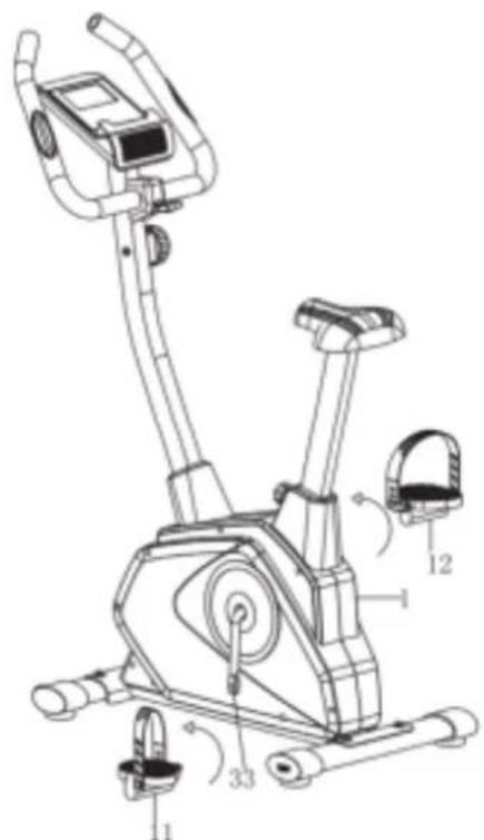 TUNTURI Cardio Fit B35 - Huom: - 1