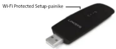 LINKSYS WUSB6300 - Wi-Fi-asetusten automaattinen määritys - 1