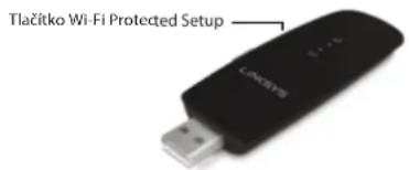 LINKSYS WUSB6300 - Pripojenl pomocf funkce Wi-Fi Protected Setup: - 1