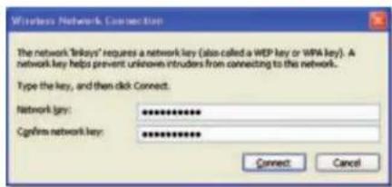 LINKSYS WUSB6300 - Yenl bir kablosuz aga baglanmak icin: - 3