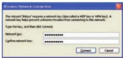 LINKSYS WUSB6300 - Untuk menghubungkan jaringan nirkabel bara: - 3