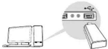 TP-LINK Archer T1U - Anslut till en dator - 1