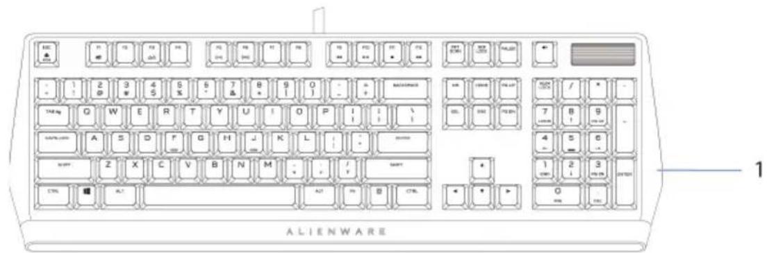 ALIENWARE AW510K - Contenu - 1