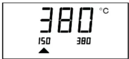 Weller 6966EK - Ajuste de la temperatura Ajuste individual de la temperatura - 1