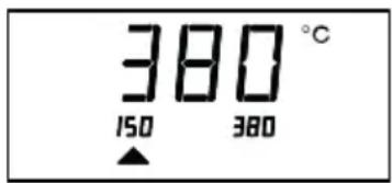 Weller 6966EK - Temperatur einstellen - 1