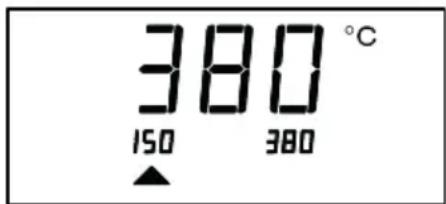 Weller 6966EK - Impostazione della temperatura Impostazione individuale della temperatura - 1