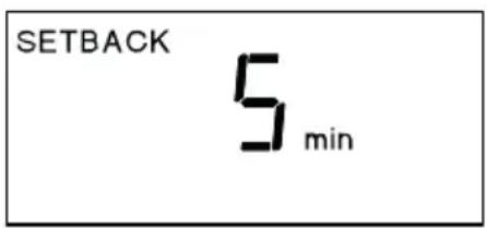 Weller 6966EK - Setting temperature deactivation (SETBACK) - 1