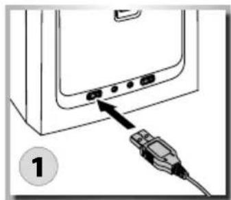 Carson Easy Tyrann 235 - Charging from a computer USB connection: - 3