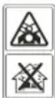 MAKITA PLM4630N2 - SYMBOLS MARKED ON THE PRODUCT (ON THE REAR COVER) - 5