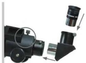 CELESTRON Astro Fi 102 - DAS OKULAR UND DER ZENITSPIEGEL - 1