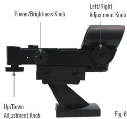 CELESTRON Astro Fi 102 - ALIGNING THE STARPOINTER FINDERSCOPE - 1