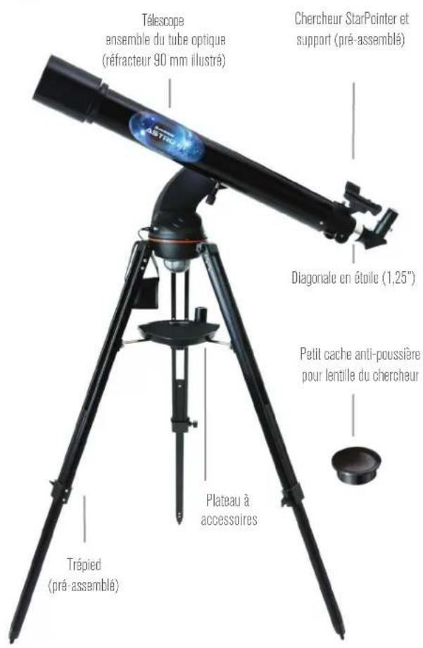 CELESTRON Astro Fi 102 - VOUS TROUVEREZ DANS LA BOITE - 1