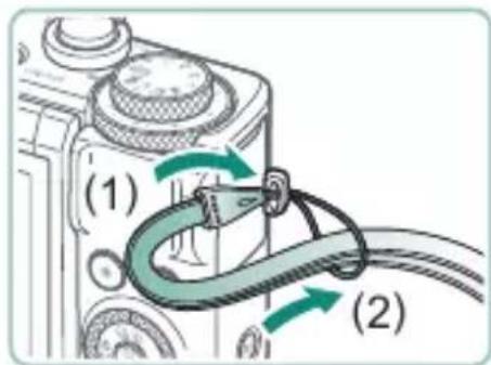 CANON PowerShot G7X Mark III - Fixation de la dragonne - 1