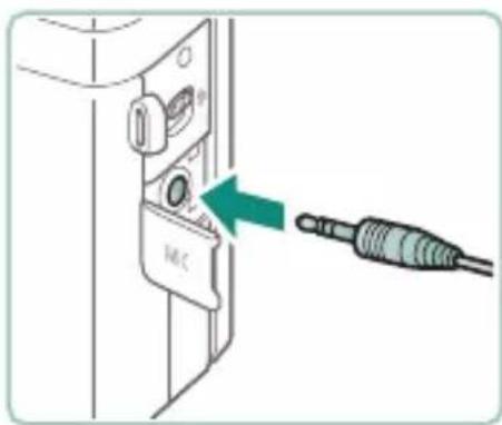 CANON PowerShot G7X Mark III - Utilisation d'un microphone externe - 1