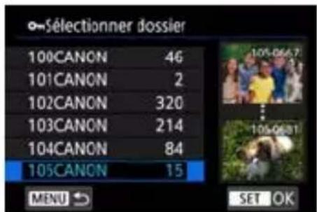 CANON PowerShot G7X Mark III - Sélectionner une plage - 1